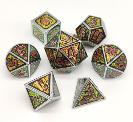CE Precision RPG Dice Set Multifunctional Sturdy For Dungeons And Dragons