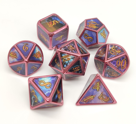 OEM Nontoxic Bulk Polyhedral Dice Sets , Wear Resistant Polyhedral 7 Die