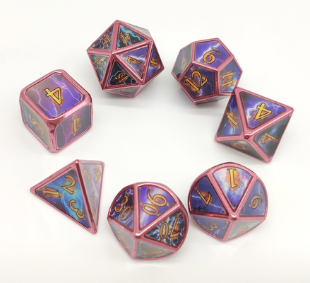 OEM Nontoxic Bulk Polyhedral Dice Sets , Wear Resistant Polyhedral 7 Die