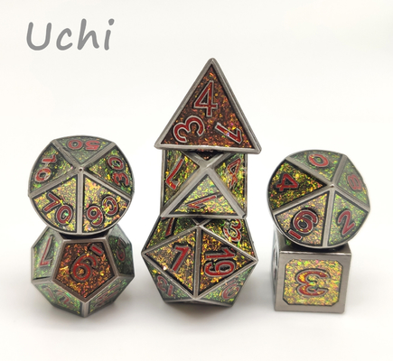 OEM Sharp Edged Large Dice Set , Multipurpose Custom Polyhedral Dice