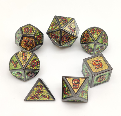 Sharp Edge Luxury RPG Dice Set Portable For Dungeons And Dragons