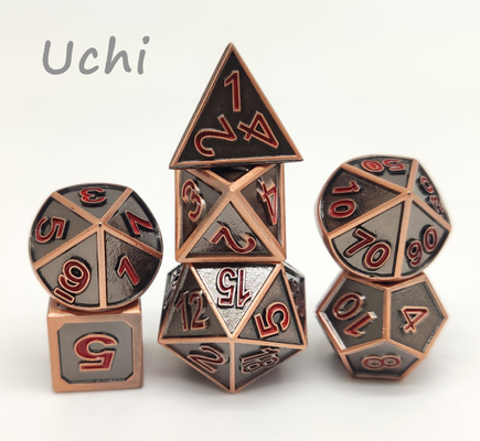 14-22mm Seven Personalized Dice Set Practical For Savage World