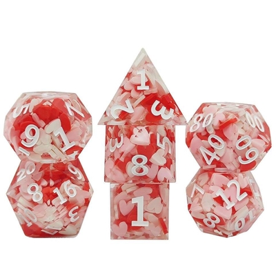 Resin Antiwear Precision Polyhedral Dice With Sharp Edges Durable