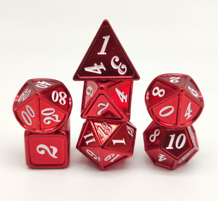Handmade Metal RPG Dice Wear Resistant Multipurpose Practical
