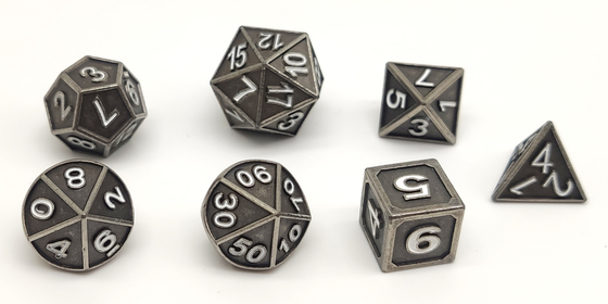Wear Resistant Micro Polyhedral Dice Durable Lightweight Multi Sided