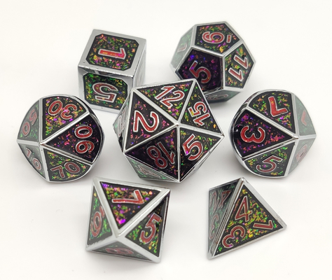 GST Multipurpose Mini RPG Dice 7 Piece Lightweight Manual Grinding