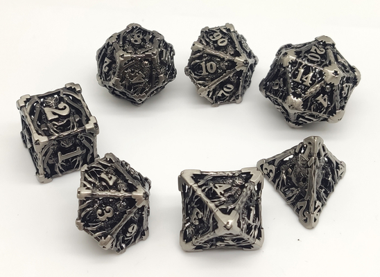 Durable Nontoxic Miniature Polyhedral Dice Multipurpose For Collection
