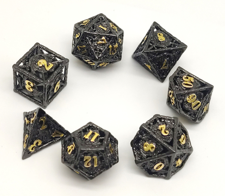 Polished Odorless Sharp Resin Dice , Hand Sanded Precision Polyhedral Dice