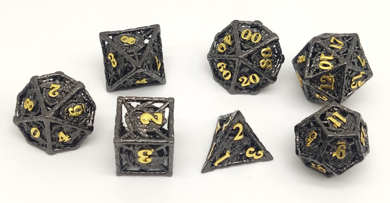 Polished Odorless Sharp Resin Dice , Hand Sanded Precision Polyhedral Dice
