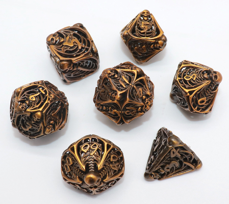 Neat Sharp Edges Mini Polyhedral Dice DND Wear Resistant Sturdy