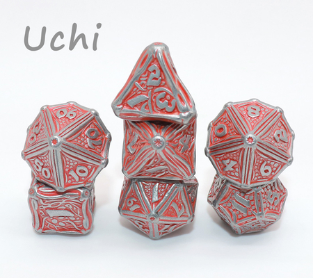 Antiwear Practical Mini Polyhedral Dice Set Handcrafted Durable