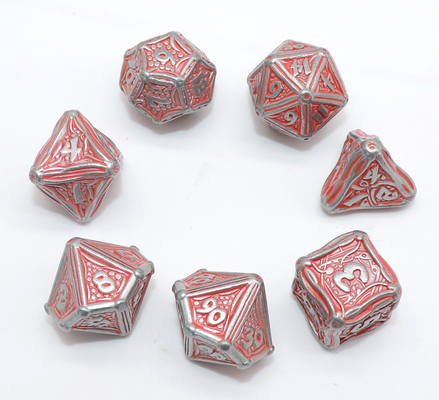 Polished RPG Gaming Dice Set Multipurpose Wear Resistant Durable