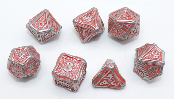 Practical Tabletop Gaming Dice Set Neat Sharp Edges Manual Grinding