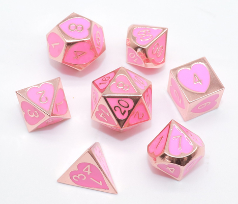 Odorless Practical Liquid Core Dice Nontoxic Handmade Polyhedral