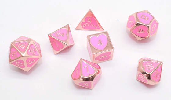 Antiwear Durable Liquid Filled Dice , Waterproof Liquid Core RPG Dice