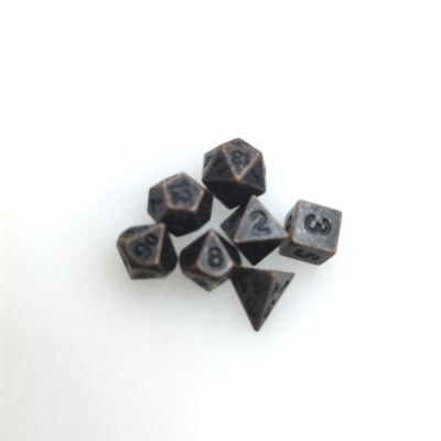 Edges Mini DND Dice Polyhedral D10 D12 D20 Odorless Light weight