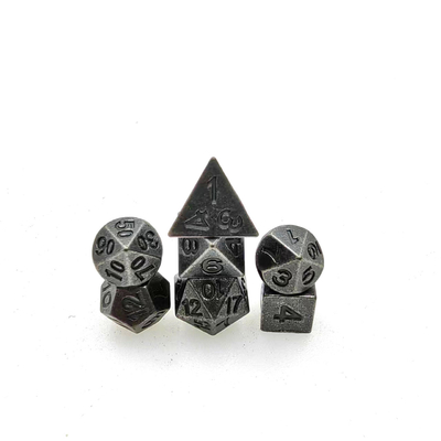 GST Mini PRG Dice Polyhedral Small RPG Role Metal Custom For DND
