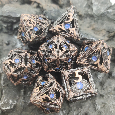 Sharp Edge Dice Cool Polyhedral Odorless Manual Grinding Dice Set