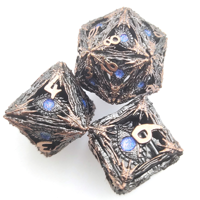 Sharp Edge Dice Cool Polyhedral Odorless Manual Grinding Dice Set