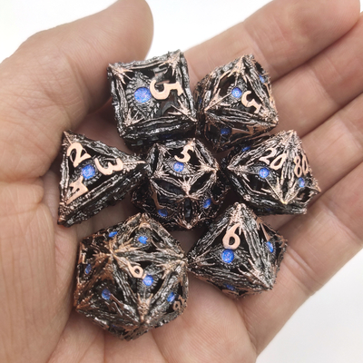 Sharp Edge Dice Cool Polyhedral Odorless Manual Grinding Dice Set