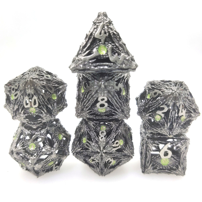 Resin Polyhedral Odorless Sharp Resin Polyhedral Dice Mini Polyhedral Dice Set