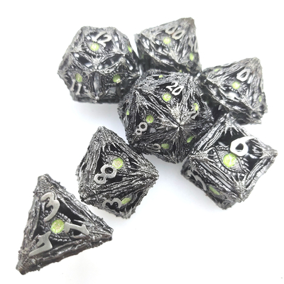 Sharp Resin Dice  Wear Resistant Hand crafted Dice Set Neat Sharp Edges