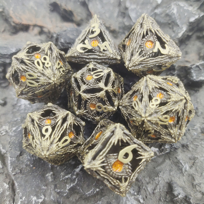 Wear Resistant Precision RPG Dice Sharp Resin Dice Dice Practical Polyhedral