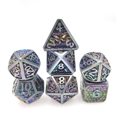 Board game GST Multipurpose metal dice polyhedral Durable DND