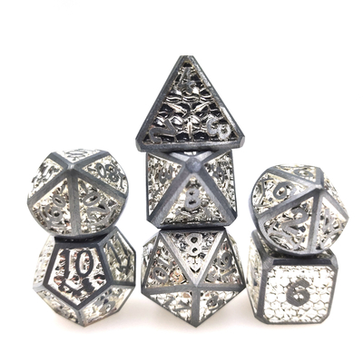 Neat Sharp Edges Polyhedral Dice Sets Board Game Resin Dice For Gifts