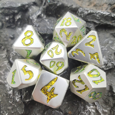RPG Dice SetISO9001 Painted RPG DiceOdorless Mini Polyhedral Dice Set