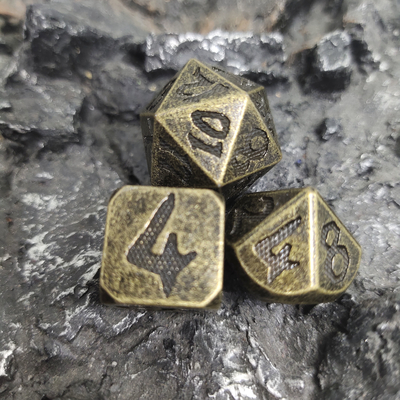 Dice Colored Polyhedral Sets Manual Grinding Practical Multipurpose Resistant Sharp Edged