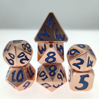High Temperature Multipurpose Custom Dice Sets Portable Anti Wear Polyhedral Customization