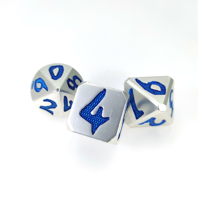 Tiny Dice Set For Dungeon And Dragon Metal Gaming Dice Manual Polyhedral