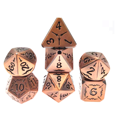 Bulk Rpg Dice Set Polyhedral Hand Polished Black Liquid Core Dice Nontoxic