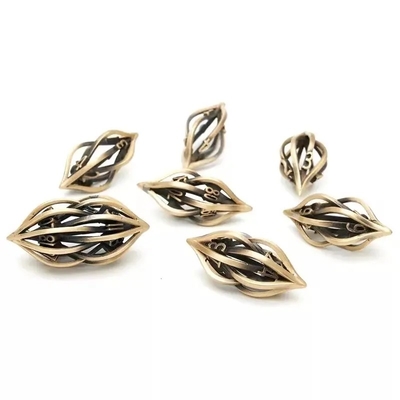 3D Printing Cthulhu Hollow Metal Dice 7Piece Set Dragon And Dungeon DND RPG
