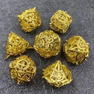 Thorns Hollow Metal Dice Set Kusalu RPG Dragon And Dungeon DND