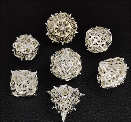 Thorns Hollow Metal Dice Set Kusalu RPG Dragon And Dungeon DND