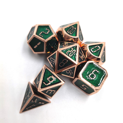 Time Digital Solid Metal Dice Dragon And Dungeon DND RPG COC