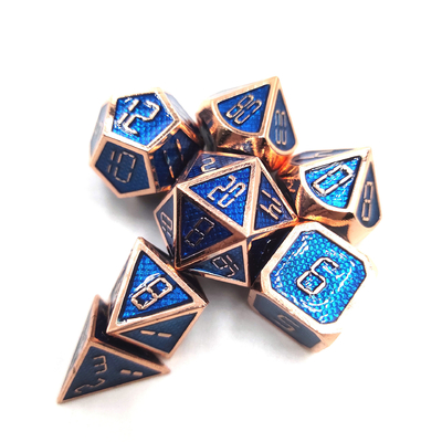 Time Digital Solid Metal Dice Dragon And Dungeon DND RPG COC