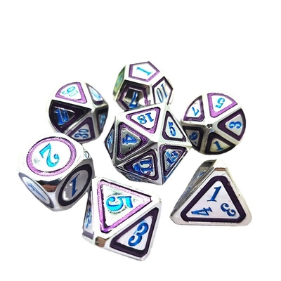 DND RPG Solid Metal Dice Suits Electro Swimming Technology Wandering Earth