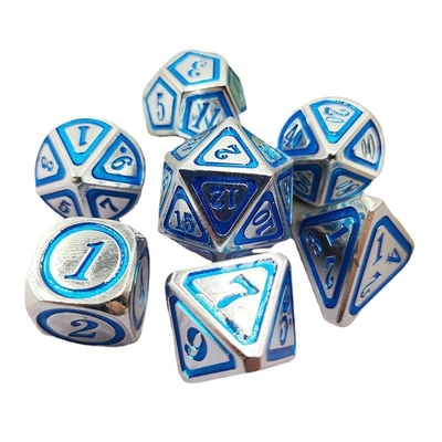 DND RPG Solid Metal Dice Suits Electro Swimming Technology Wandering Earth