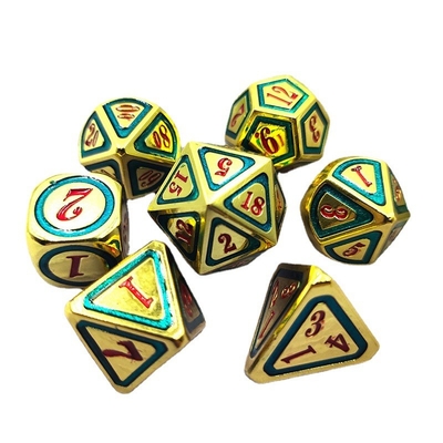 DND RPG Solid Metal Dice Suits Electro Swimming Technology Wandering Earth