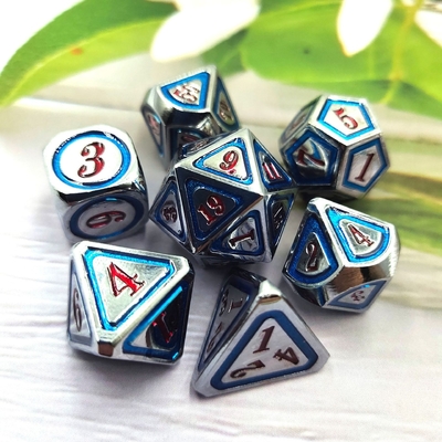 DND RPG Solid Metal Dice Suits Electro Swimming Technology Wandering Earth