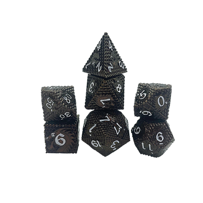 Folk -Scales Metal Dice Multi -Noodle Board Game Set#Dnd#Rpg#Coc