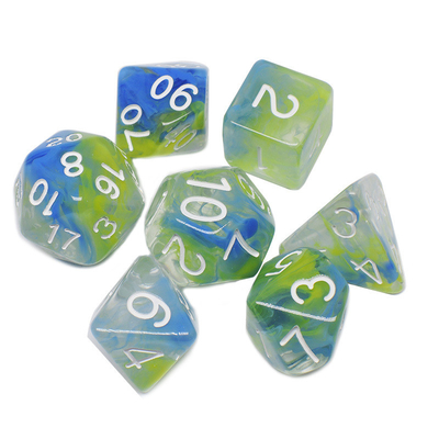 Two Strands Of Smoke Add Together Resin RPG Dice Desktop Game Dice Set