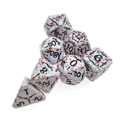 Eagle solid metal multi -face role -playing dice suit World of Warcraft