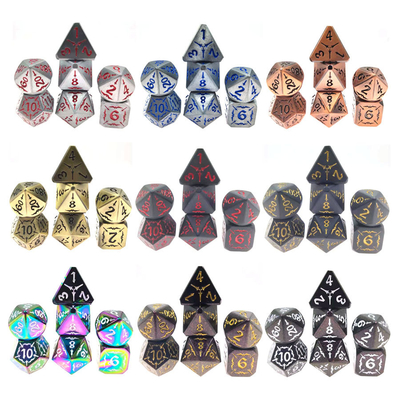 Eagle solid metal multi -face role -playing dice suit World of Warcraft