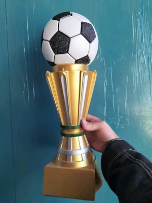 Sports Competition Resin Trophy With Customize Logo