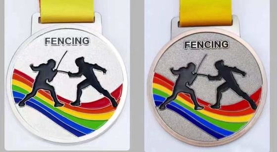 Wear Resistant Metal And Resin Medals Custom Logo
