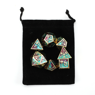 Customizable polyhedral dice set role-playing dice game RPG Dungeon and Dragon dice set board game